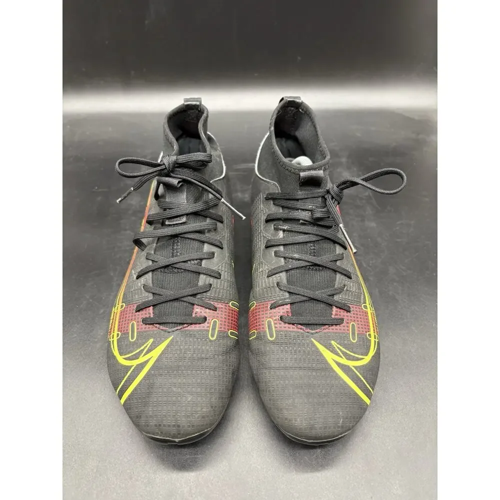 NIKE MERCURIAL SUPERFLY 8 ACADEMY FG/MG SOCCER CLEATS CV1127-090 SIZE US 5Y